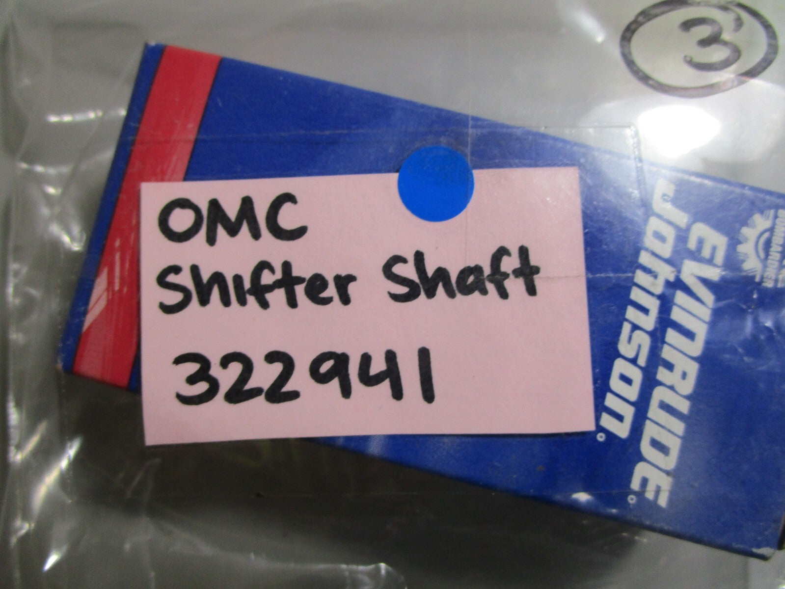 *NEW OEM* 0770 OMC Johnson Evinrude Shifter Shaft 322941 0322941