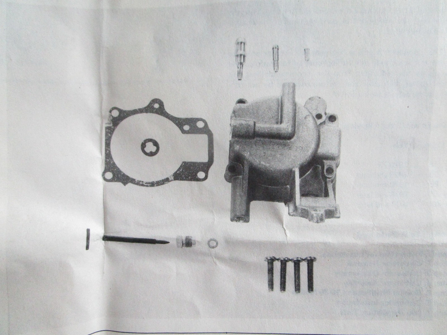 NEW OEM 393316 0393316 OMC Johnson Evinrude High Altitude Kit 0820