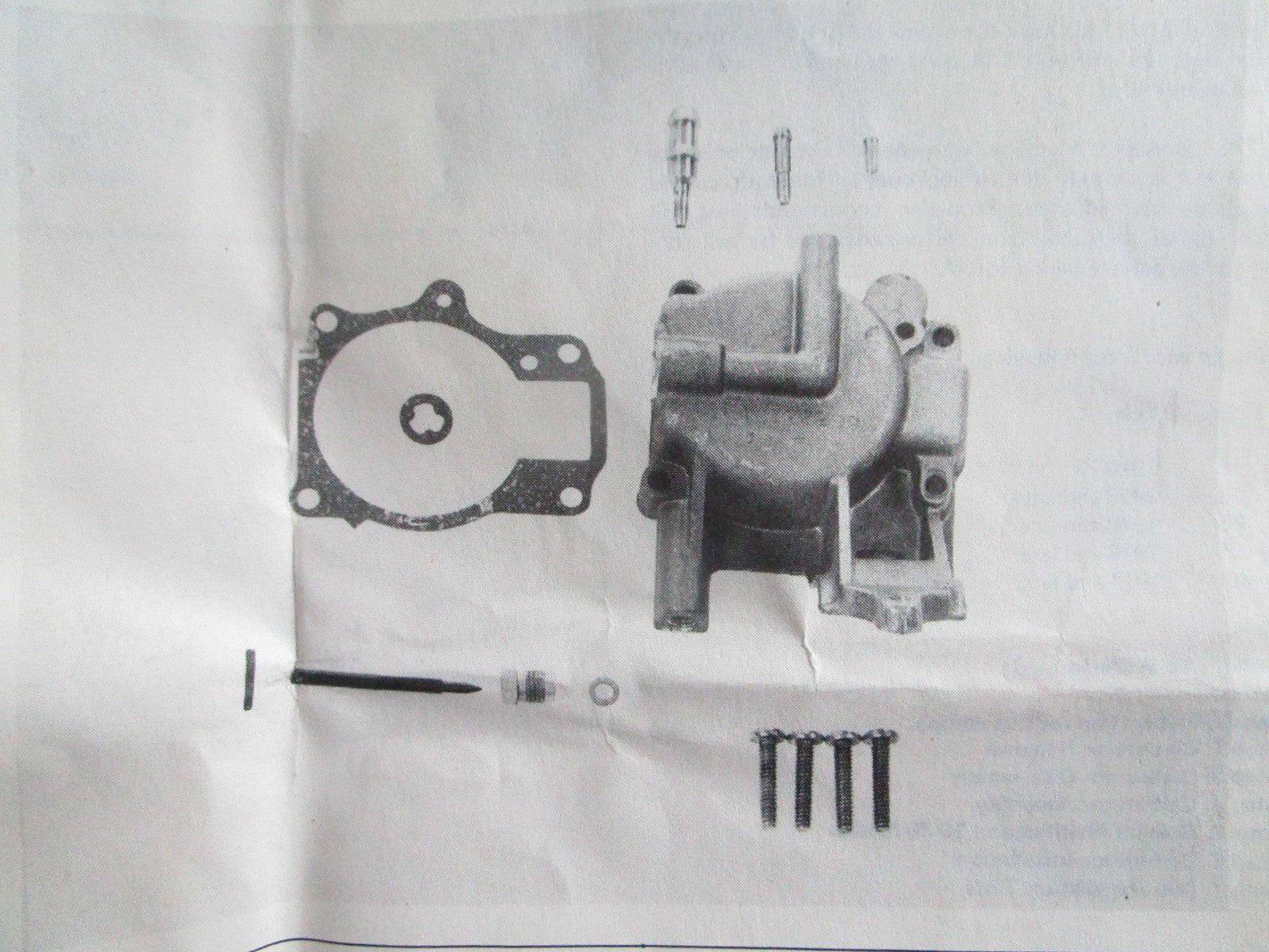NEW OEM 393316 0393316 OMC Johnson Evinrude High Altitude Kit 0820
