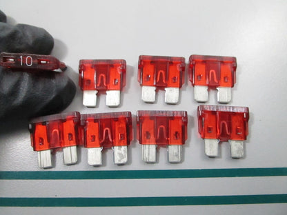 NEW OEM (LOT OF 8) 5Y1-14384-00-00 Yamaha 10AMP Fuse 0810