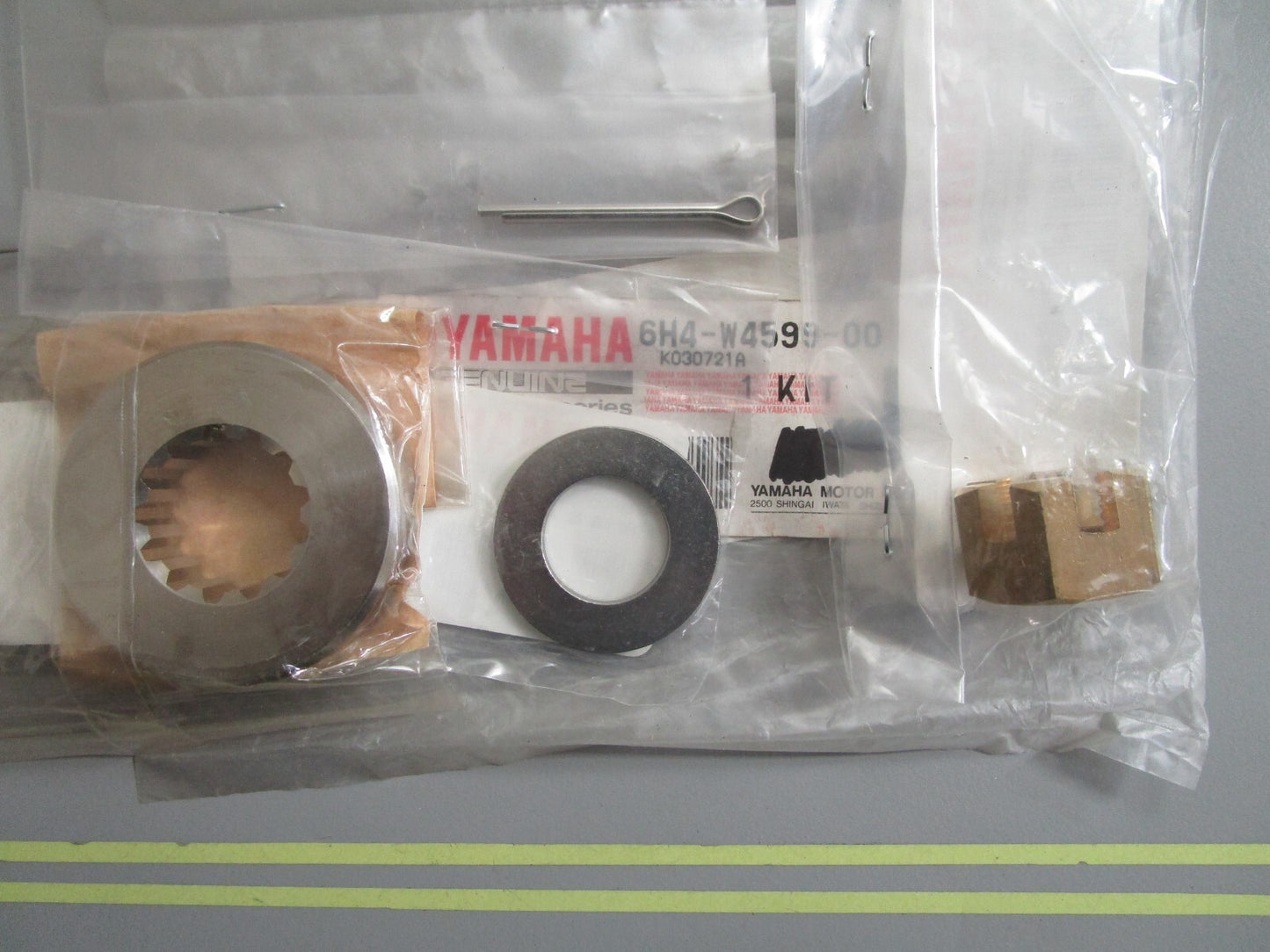 *NEW OEM* 0810 Yamaha Propeller Nut Kit 6H4-W4599-00-00