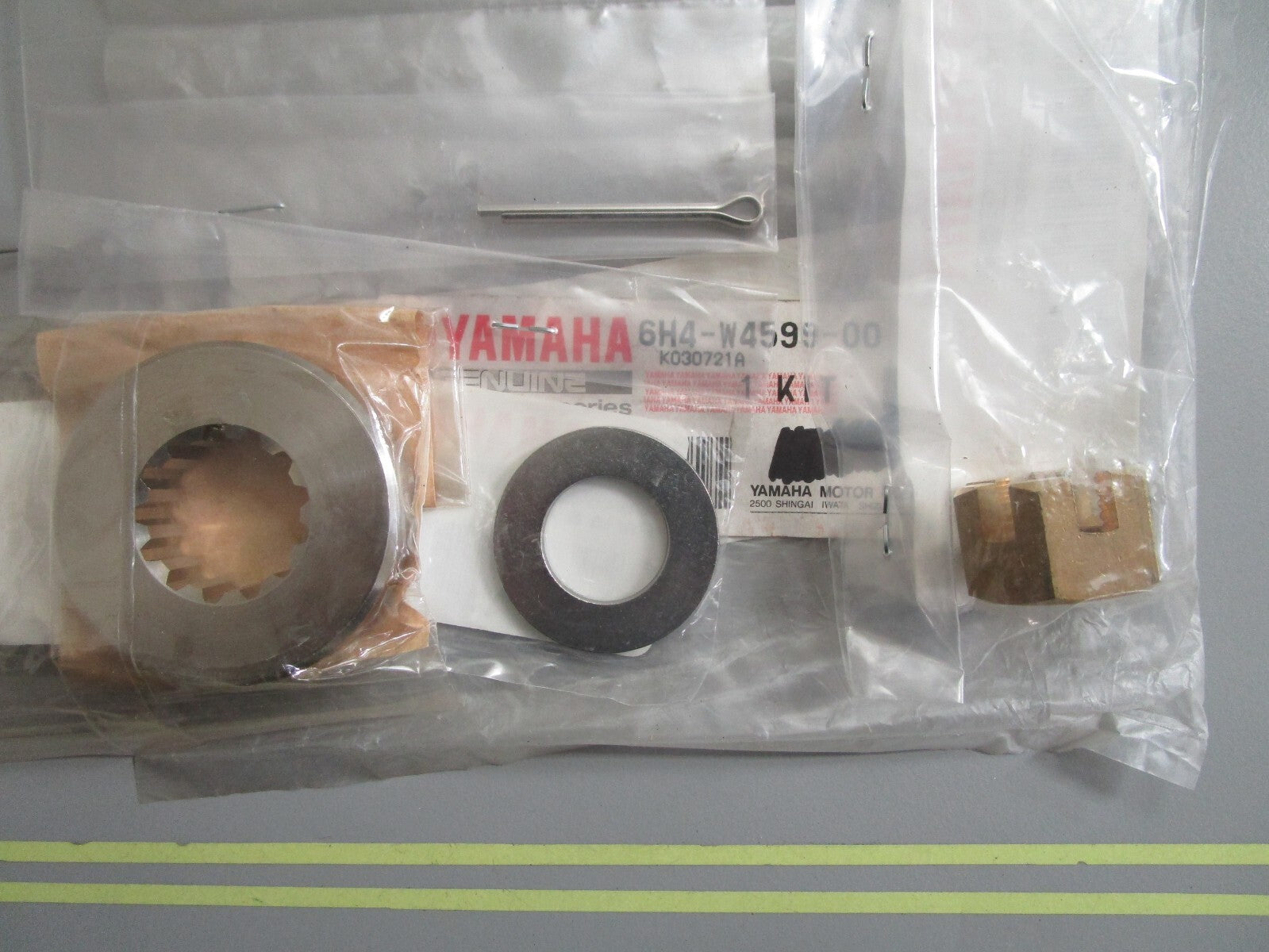 *NEW OEM* 0810 Yamaha Propeller Nut Kit 6H4-W4599-00-00