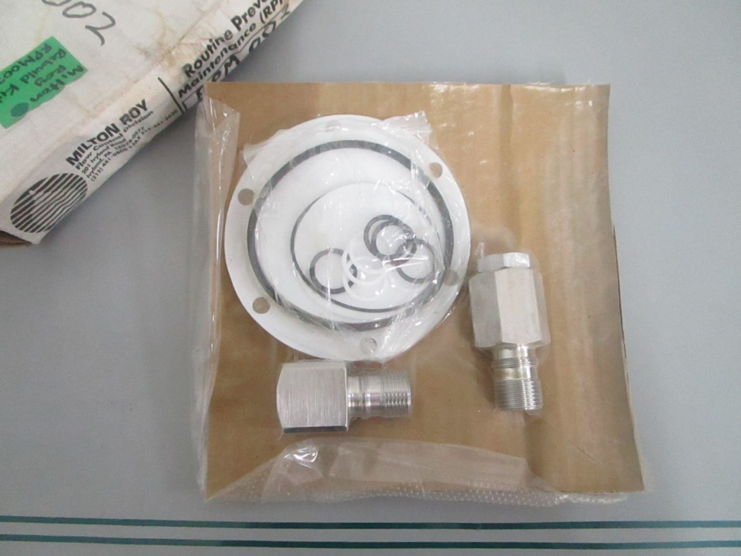 Milton Roy NEW OEM Pump Repair Kit RPM002 mRoy A 316SS Metering Dosing Pump 0820
