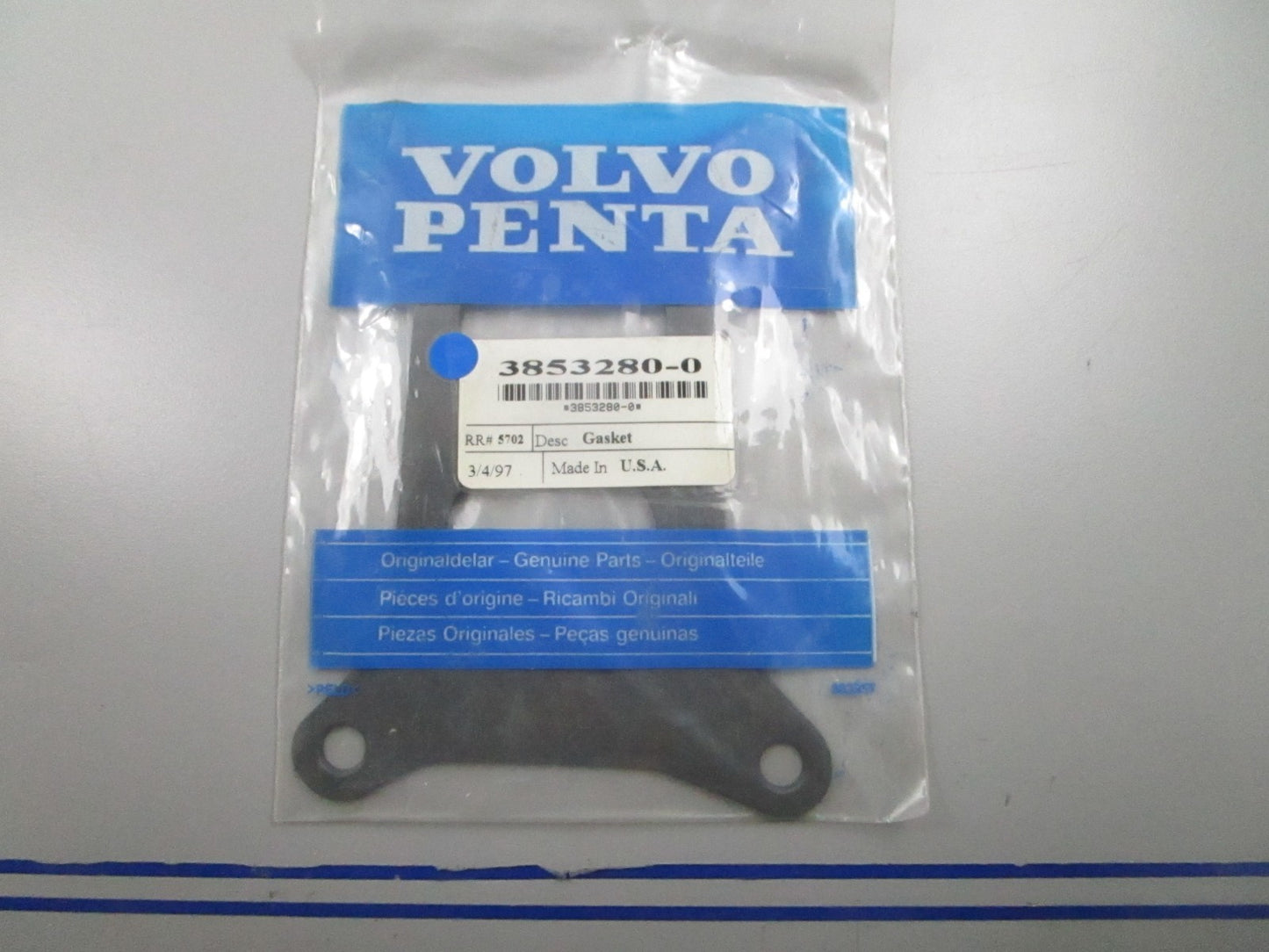 *NEW OEM* (LOT OF 3) 0810 Volvo Penta Gasket 3853280-0