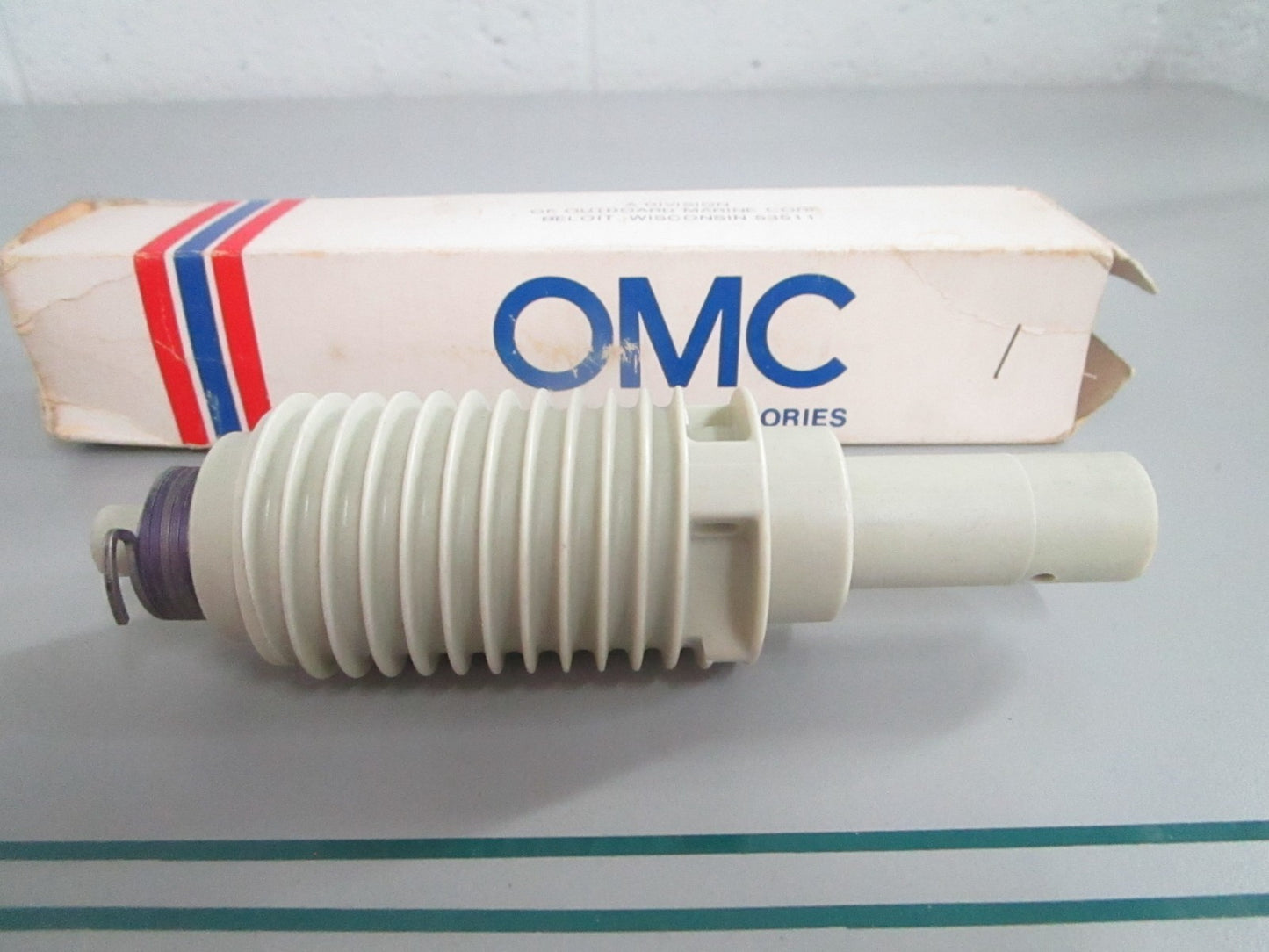 NEW OEM 390187 0390187 OMC Johnson Evinrude Starter Spool & Spring 0820