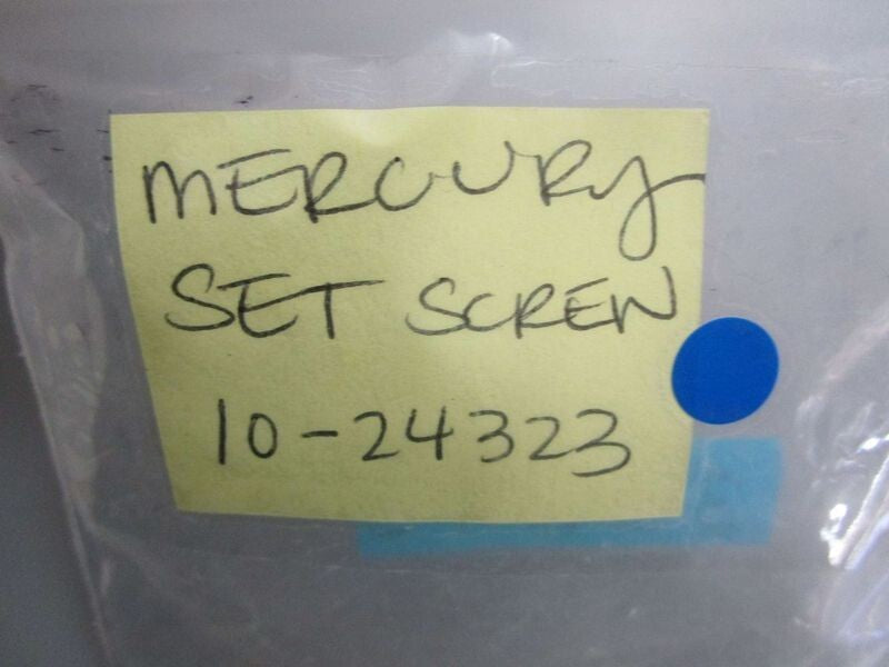 *NEW OEM* (LOT OF 5) 0770 Mercury Quicksilver Set Scren 10-24323
