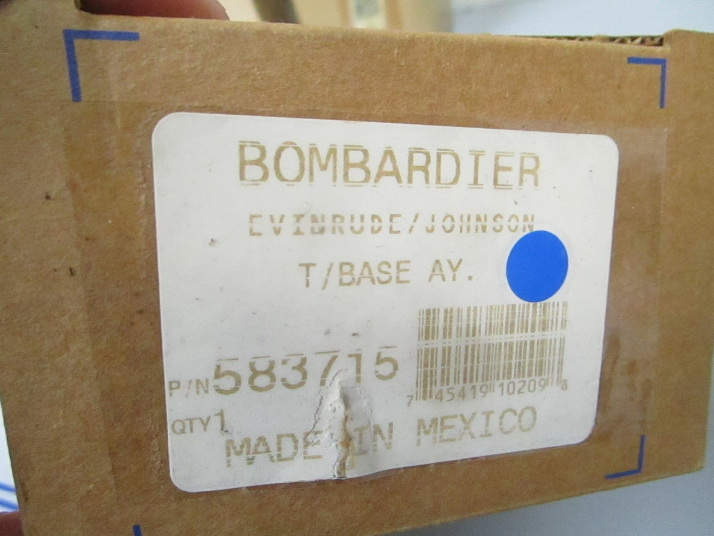 *NEW OEM* 0820 OMC Johnson Evinrude Timer Base Assy 583715 0583715