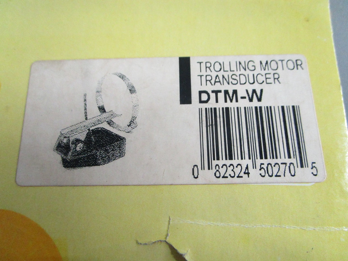 NEW OEM DTM-W Humminbird Trolling Motor Transducer 0820