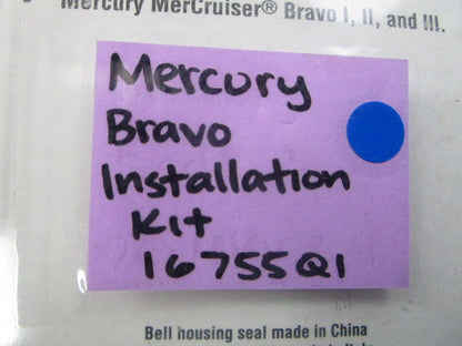 NEW OEM 16755Q1 Mercury Quicksilver Bravo Installation Kit 0810