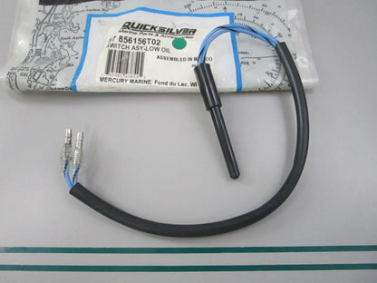 NEW OEM 87-856156T02 Mercury Quicksilver Low Oil Switch Assembly 0810