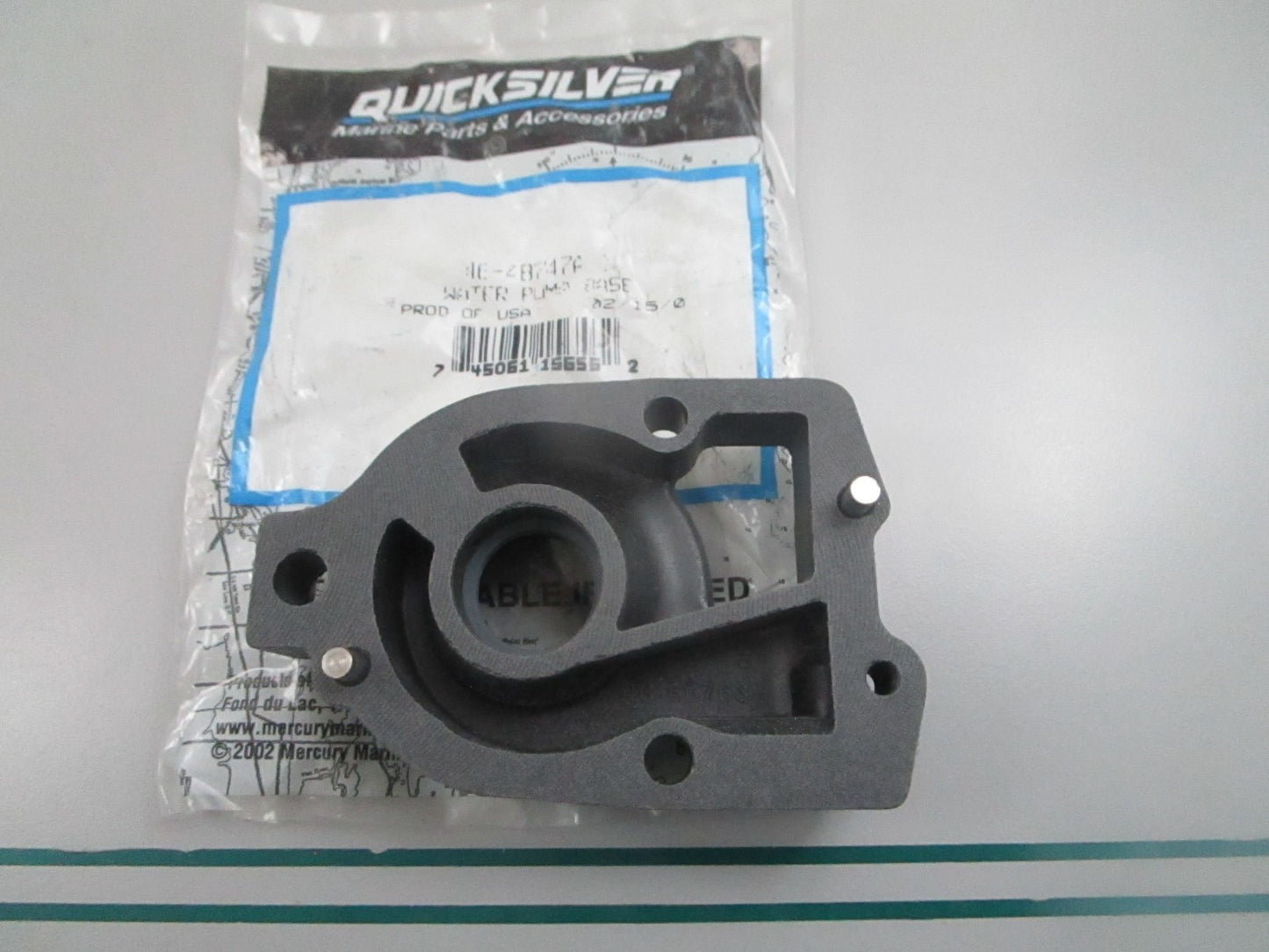 Mercury MerCruiser NEW OEM Water Pump Base Assy 46-48748A1 0810