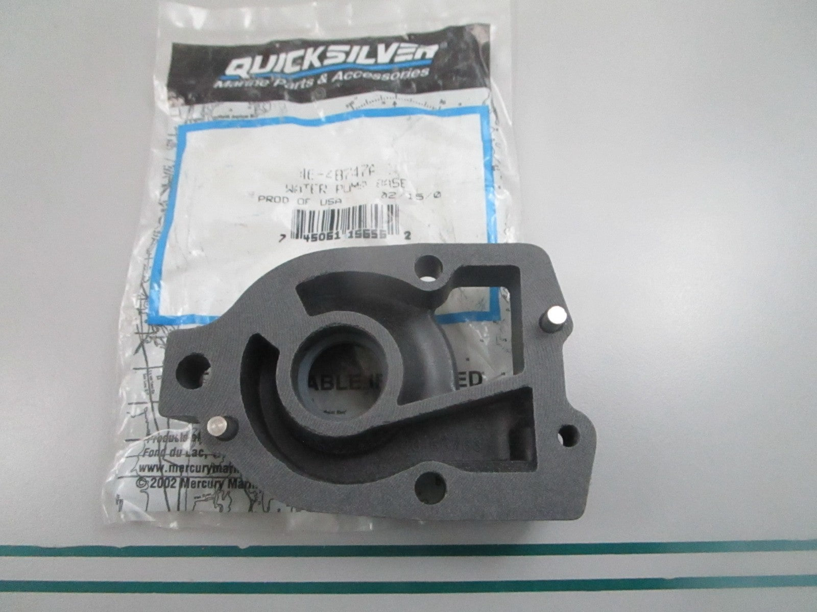 Mercury MerCruiser NEW OEM Water Pump Base Assy 46-48748A1 0810