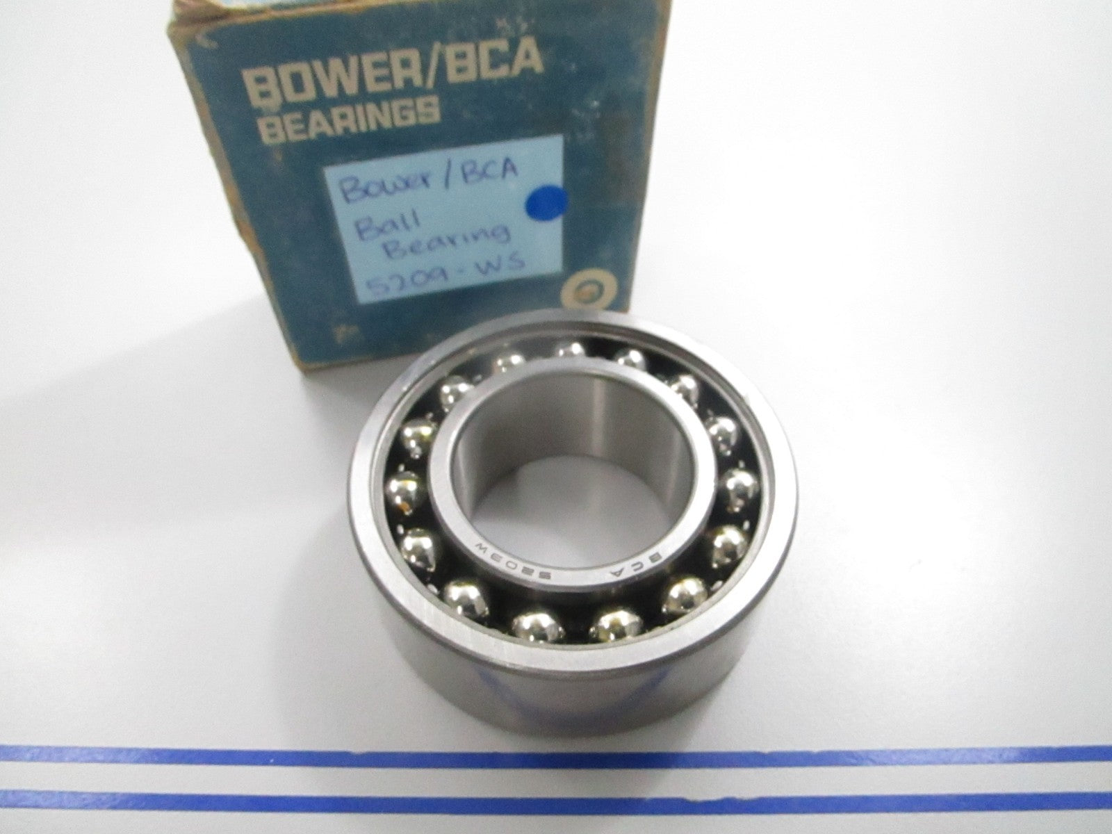 *NEW* 0810 Bower/BCA Ball Bearing 5209-WS