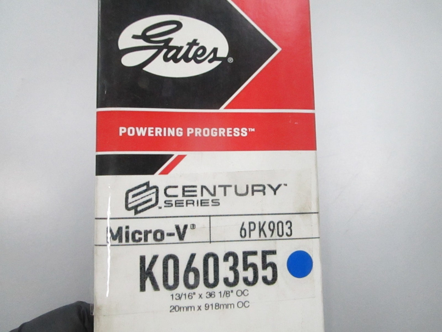 NEW K060355 Gates Micro-V Serpentine Belt 0810