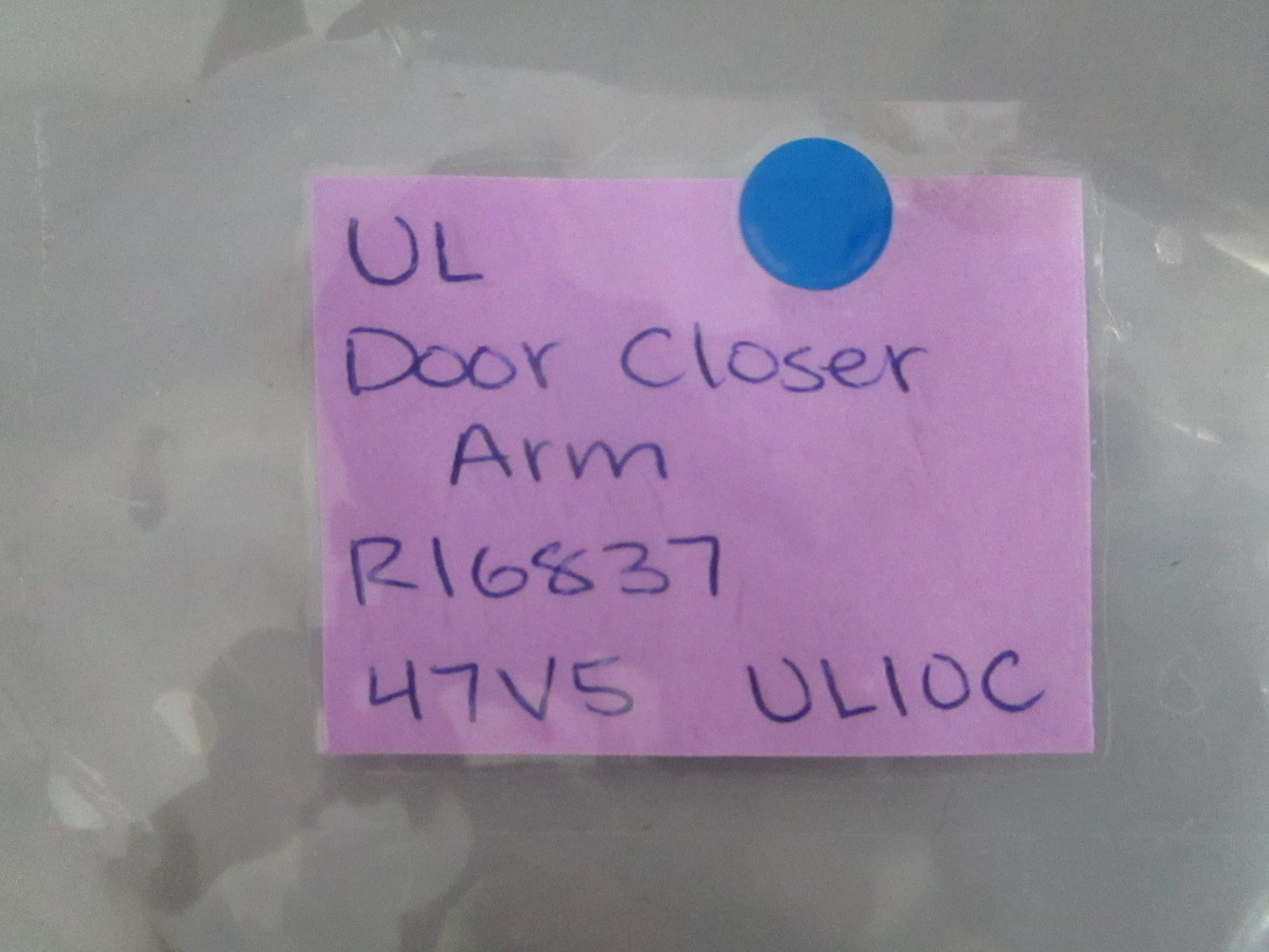NEW OEM R16837 47VS UL10C UL Door Closer Arm 0820