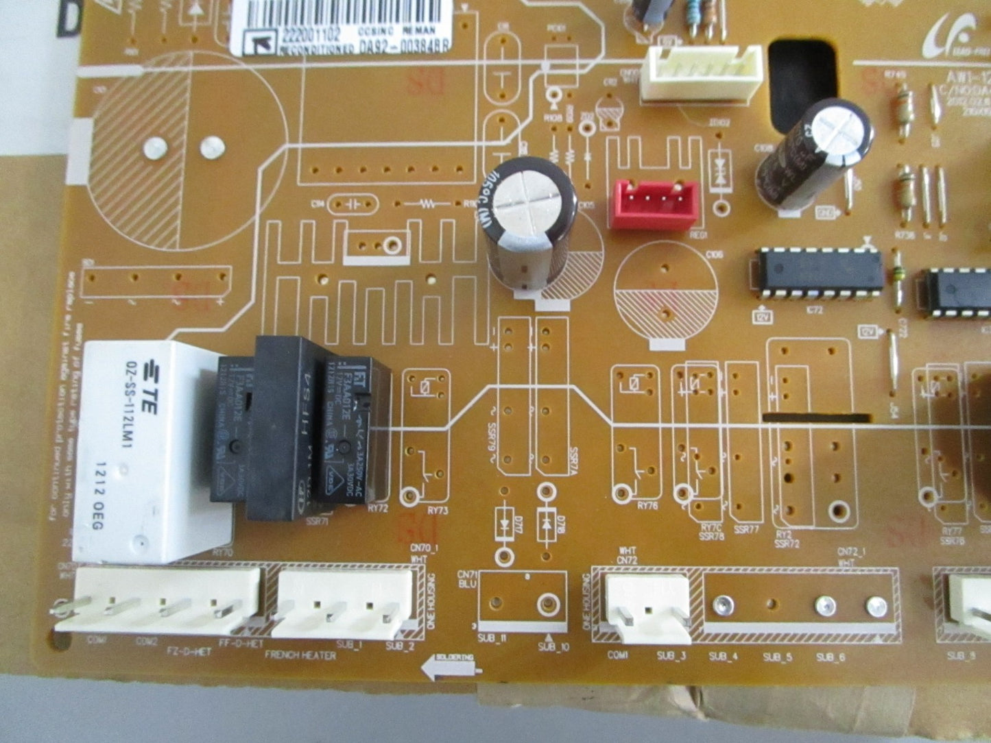 *NEW* 0820 CoreCentric Reman Refrigerator Control Board DA92-00384BR For Samsung