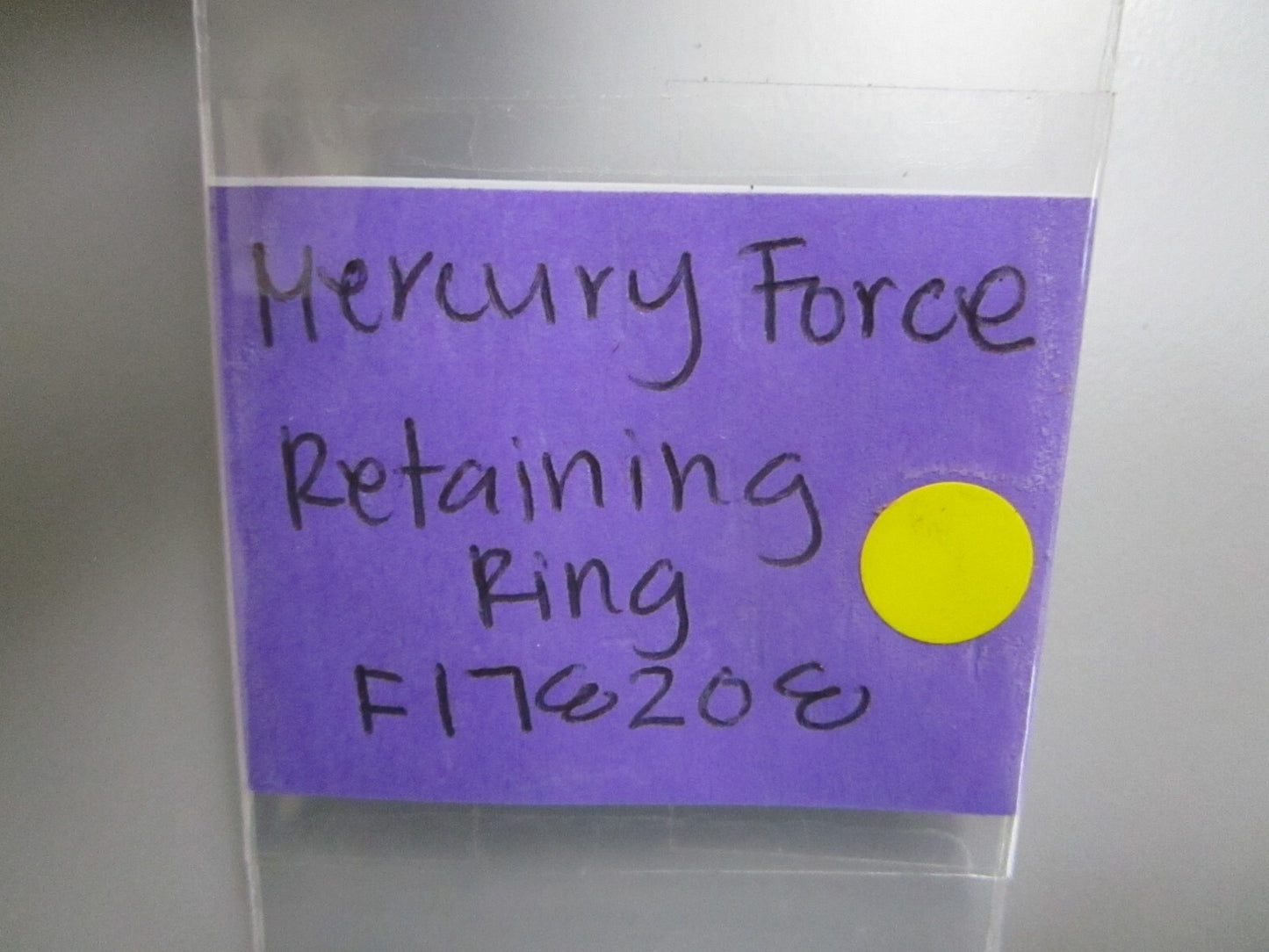 *NEW OEM* (LOT OF 3) 0810 Mercury Force Retaining Ring F178208