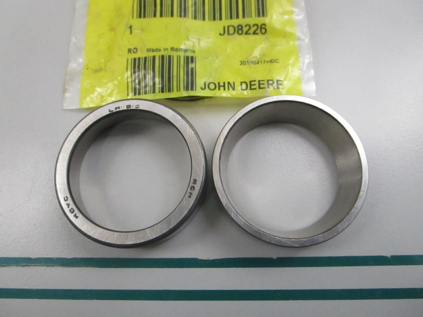 NEW OEM (LOT OF 2) JD8226 John Deere Bearing Cup 0810