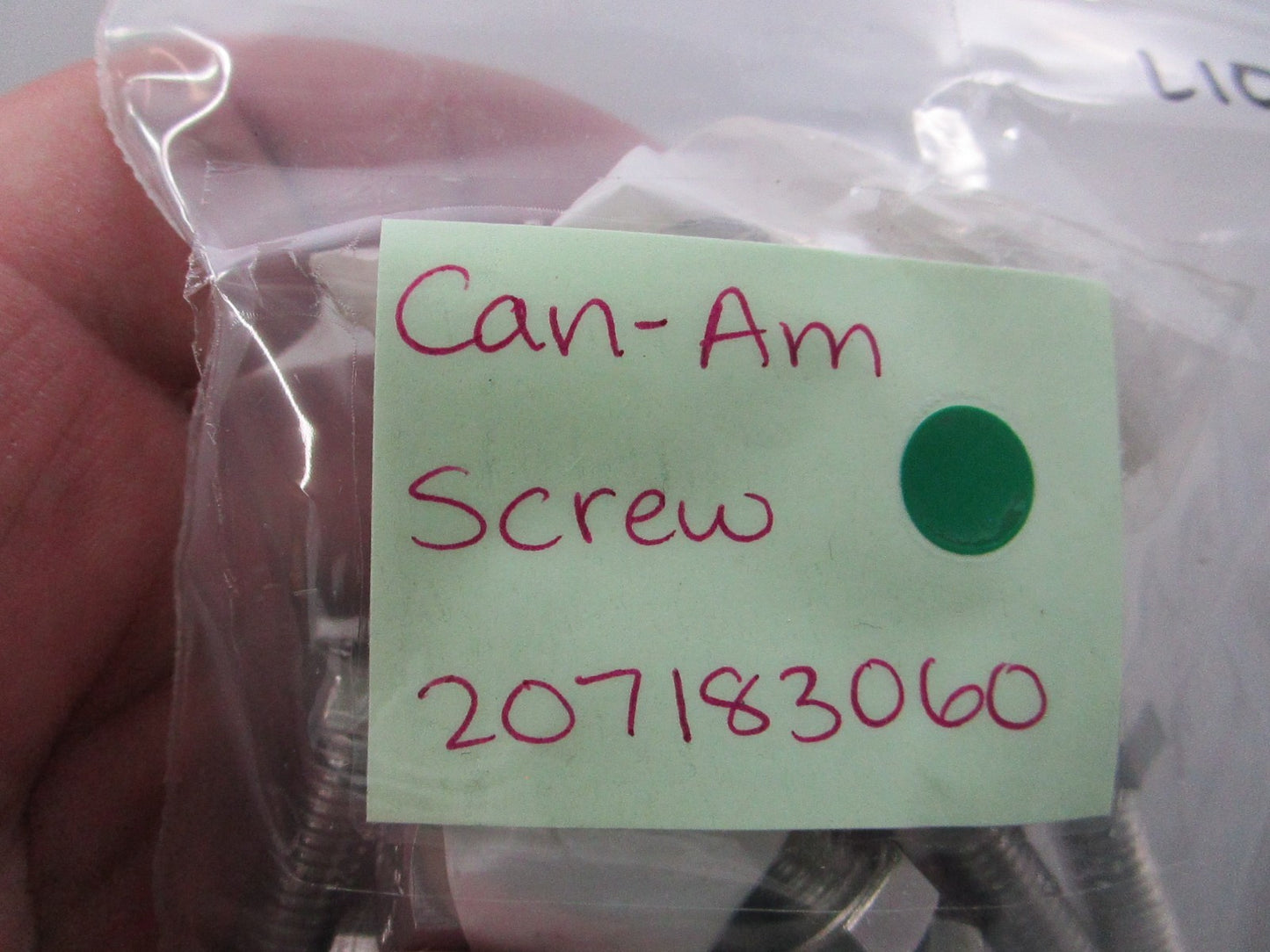 NEW OEM (LOT OF 10) 207183060 Can-Am Screw 0810