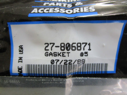*NEW OEM* 0810 Mercury Quicksilver Gasket 27-806871
