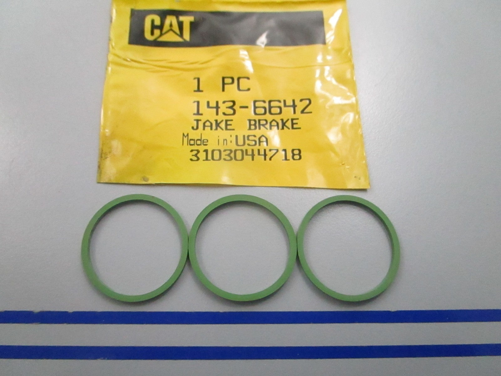 NEW OEM (LOT OF 3) 143-6642 CAT O-Ring 0810