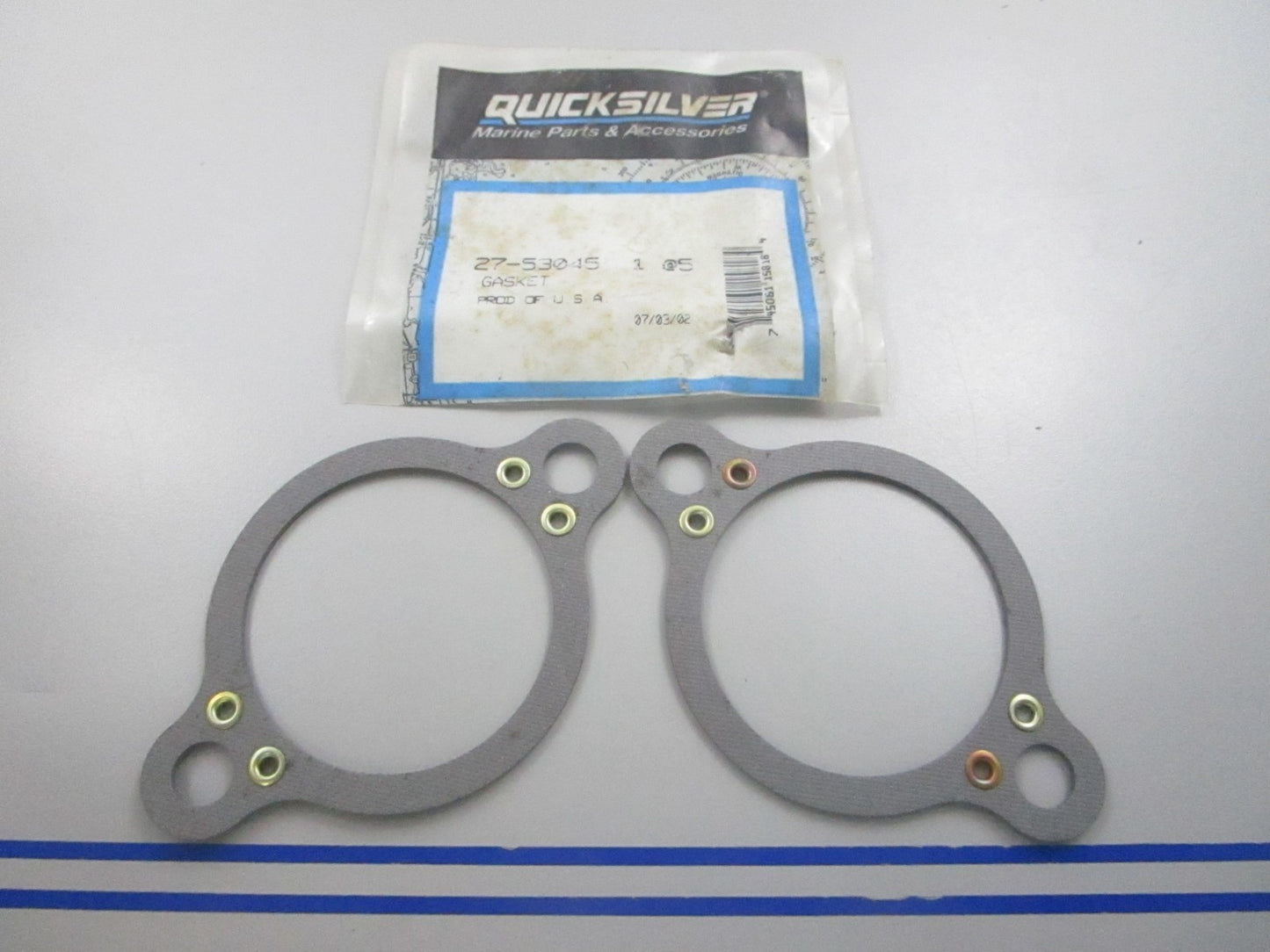NEW OEM (LOT OF 2) 27-530451 Mercury Quicksilver Gasket 0810