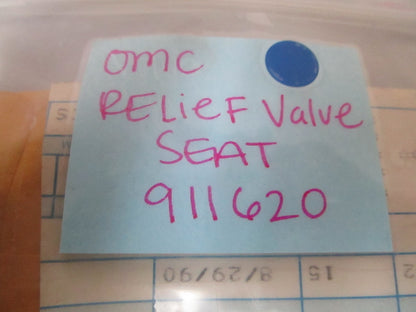 NEW OEM 911620 0911620 OMC Johnson Evinrude Relief Valve Seat 0810