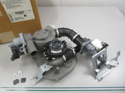 NEW OEM W11460945 Whirlpool Pump & Motor 0810