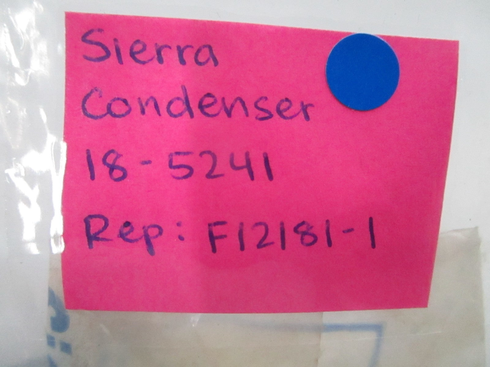 *NEW* 0810 Sierra Condenser 18-5241 Replaces: F12181-1