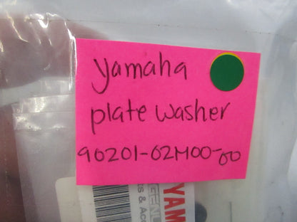 NEW OEM (LOT OF 3) 90201-02M00-00 Yamaha Plate Washer 0810