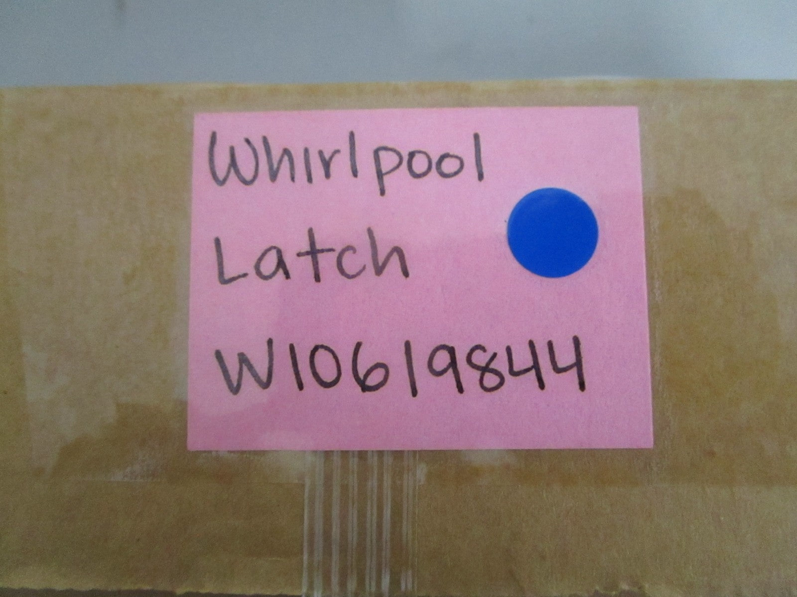 *NEW OEM* 0820 Whirlpool Washer Lid Latch W10619844