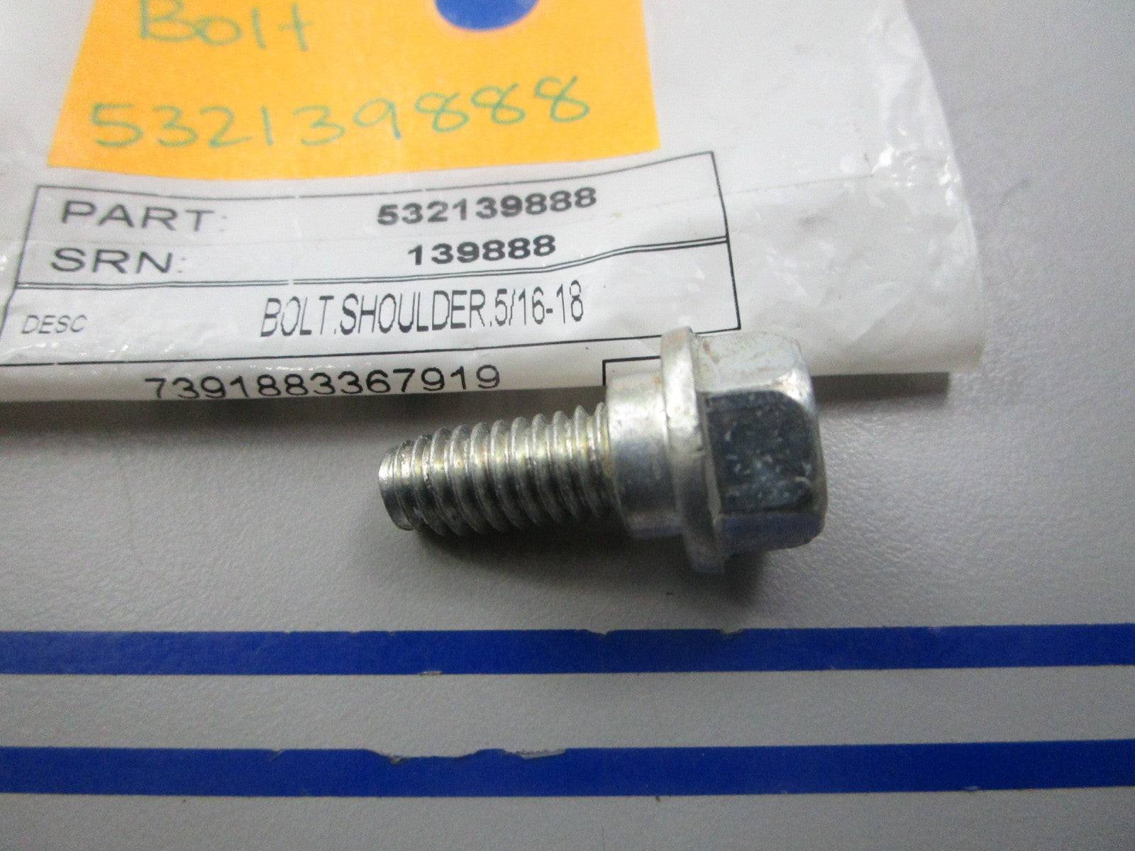 NEW OEM 532139888 Husqvarna Bolt 0810