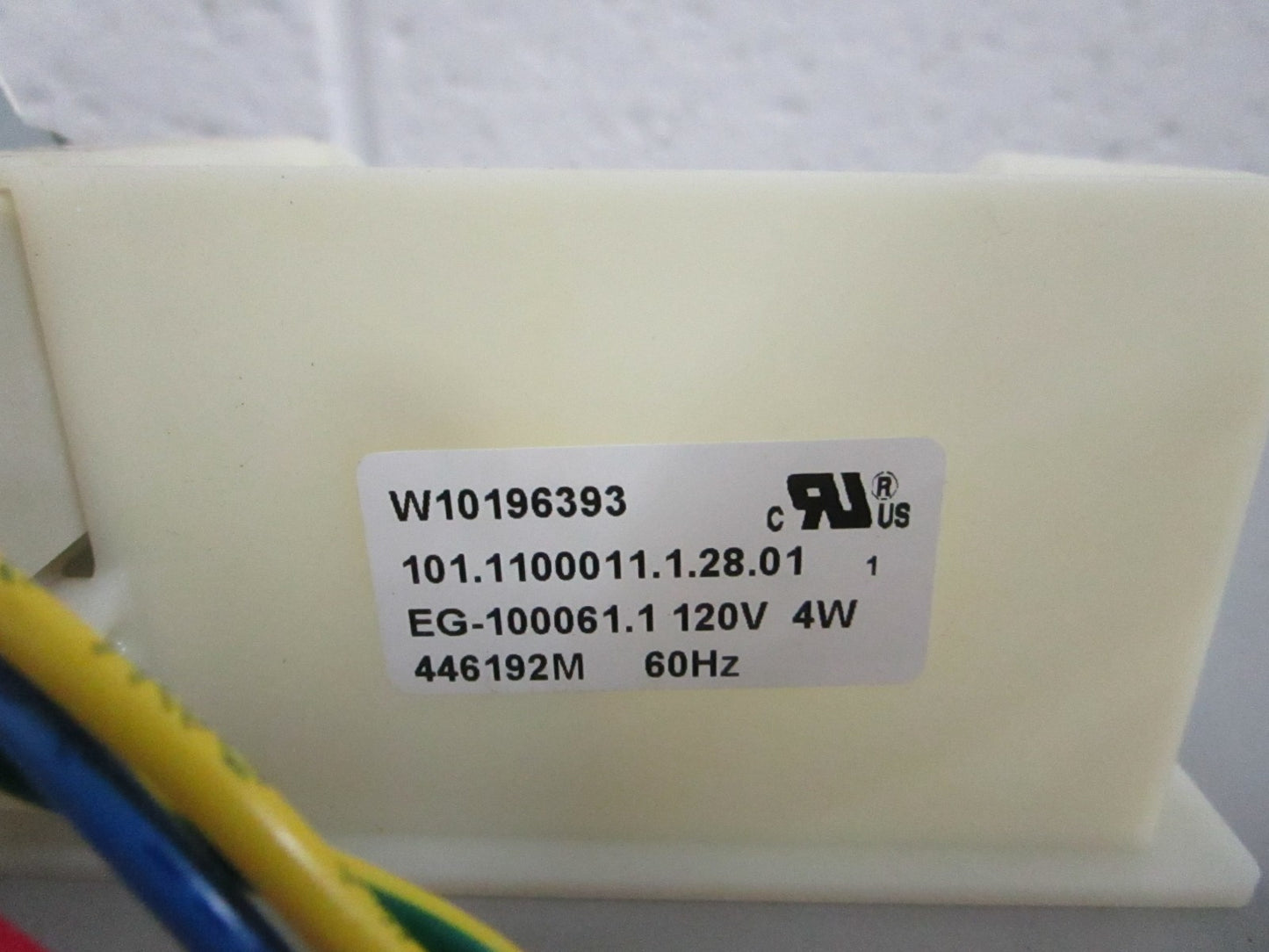 Whirlpool WPW10196393 Refrigerator Air Damper Control Assy NEW OEM 0820