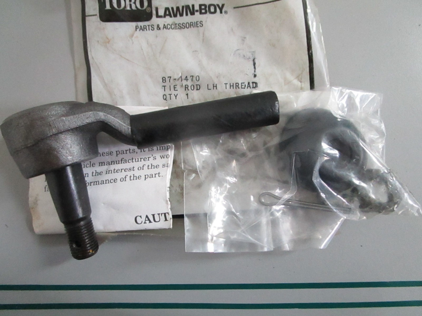NEW OEM 87-1470 Toro LH Thread Tie Rod 0820