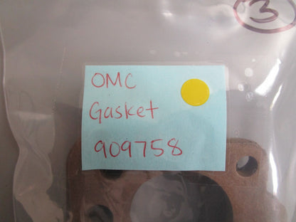*NEW OEM* 0750 OMC Johnson Evinrude GASKET 909758 0909758