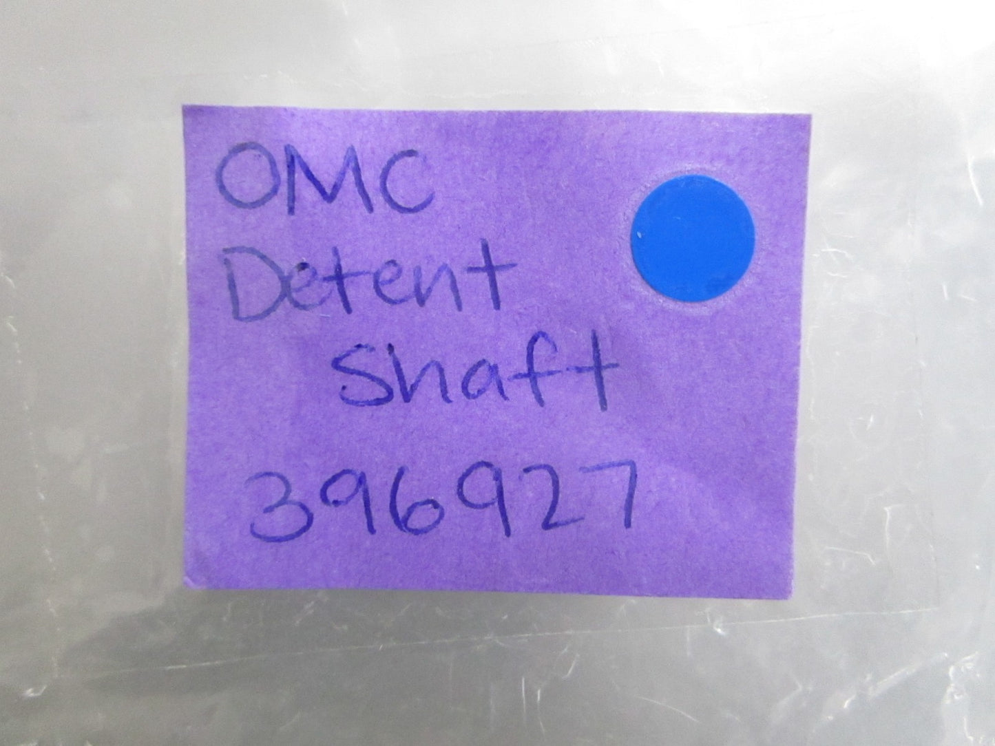 *NEW OEM* 0820 OMC Johnson Evinrude Detent Shaft 396927 0396927