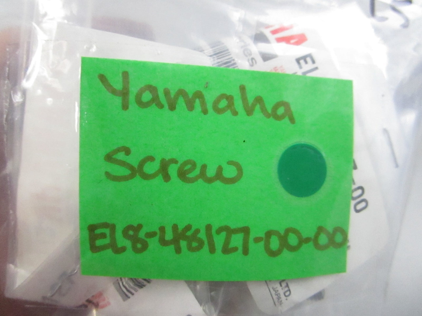 NEW OEM (LOT OF 5) EL8-48127-00-00 Yamaha Screw 0810