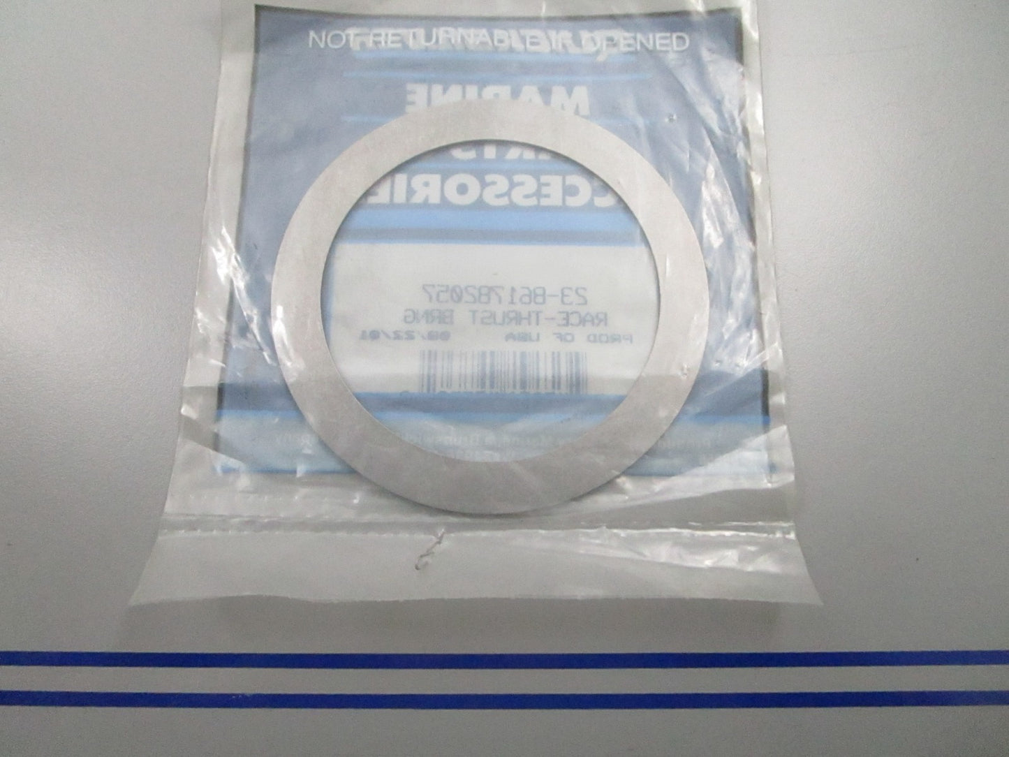 *NEW OEM* 0810 Mercury Quicksilver Thrust Bearing Race 23-861782057