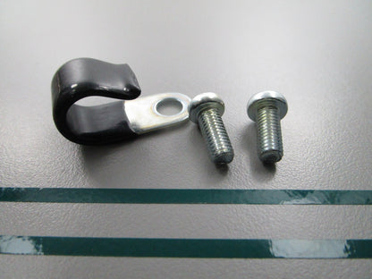 NEW OEM 90465-08028 98501-05012 Yamaha Clamp & Screw Set 0810