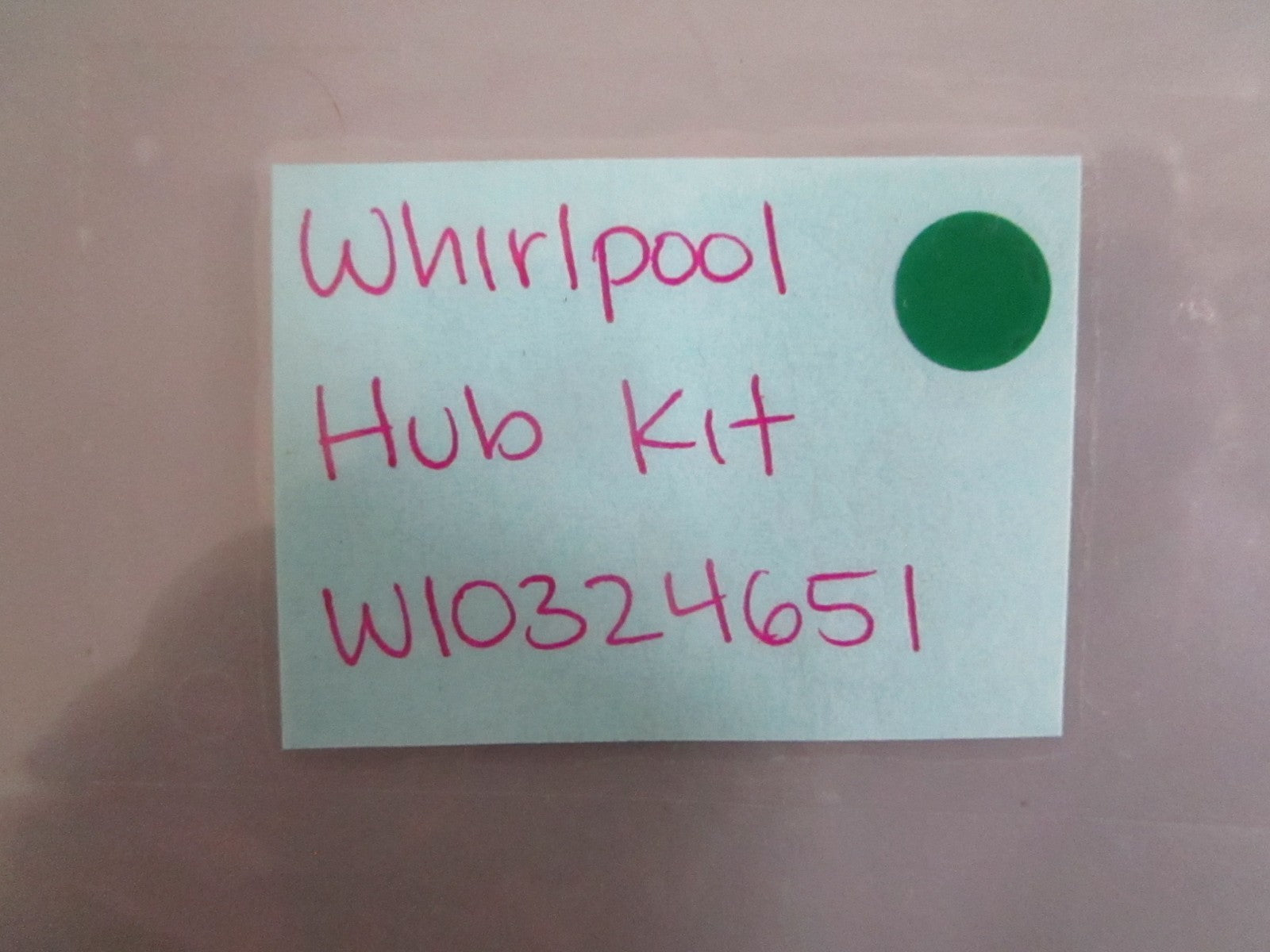 NEW OEM W10324651 Whirlpool Washer Hub Kit 0820
