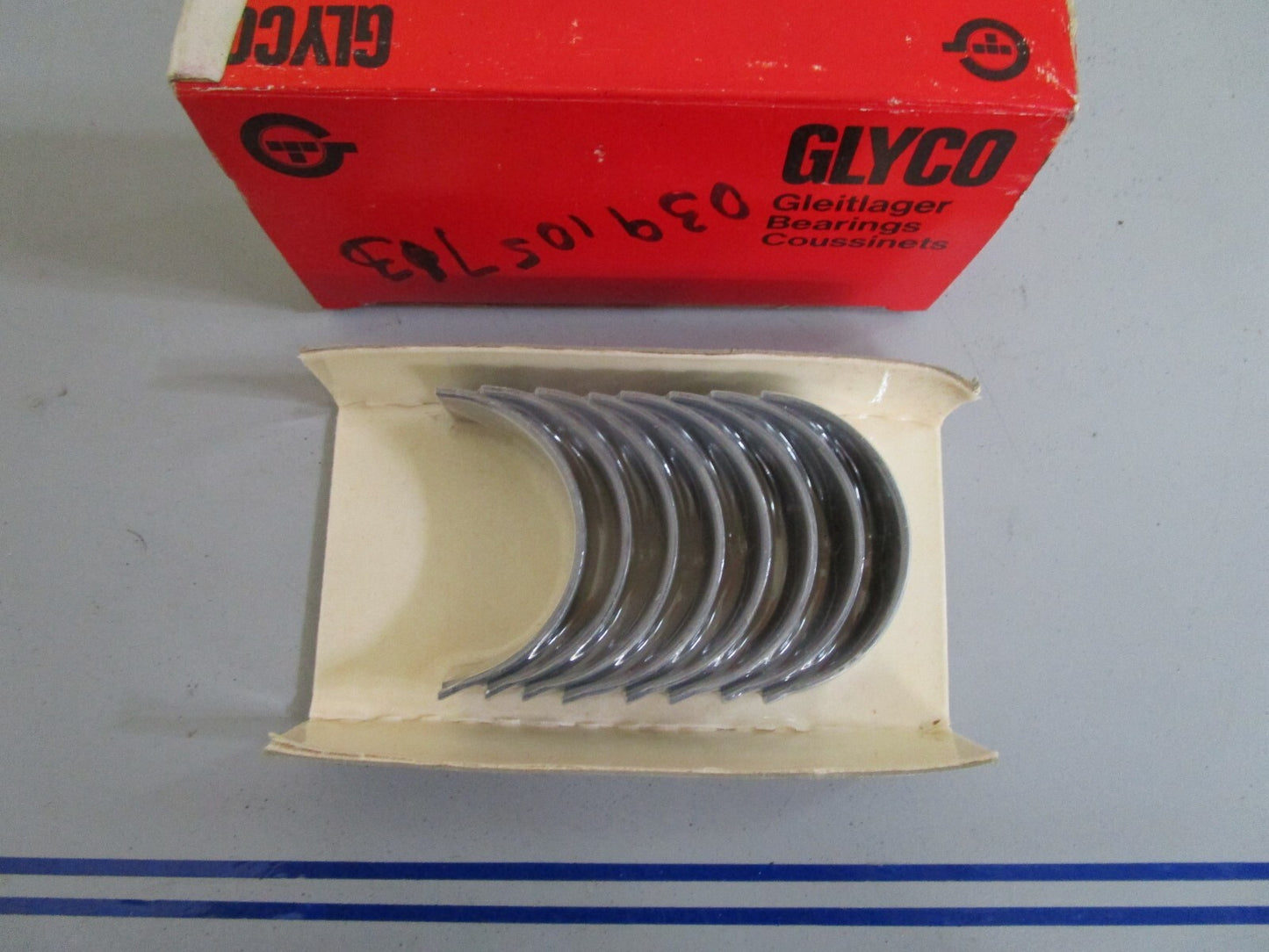 *NEW* 0820 Glyco 020/.50mm Rod Bearing 39105713 Fits Volkswagen
