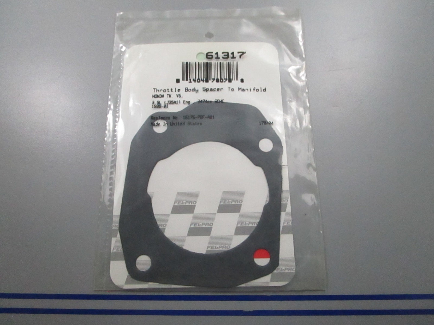 *NEW* 0810 Fel-Pro Throttle Body Gasket 61317