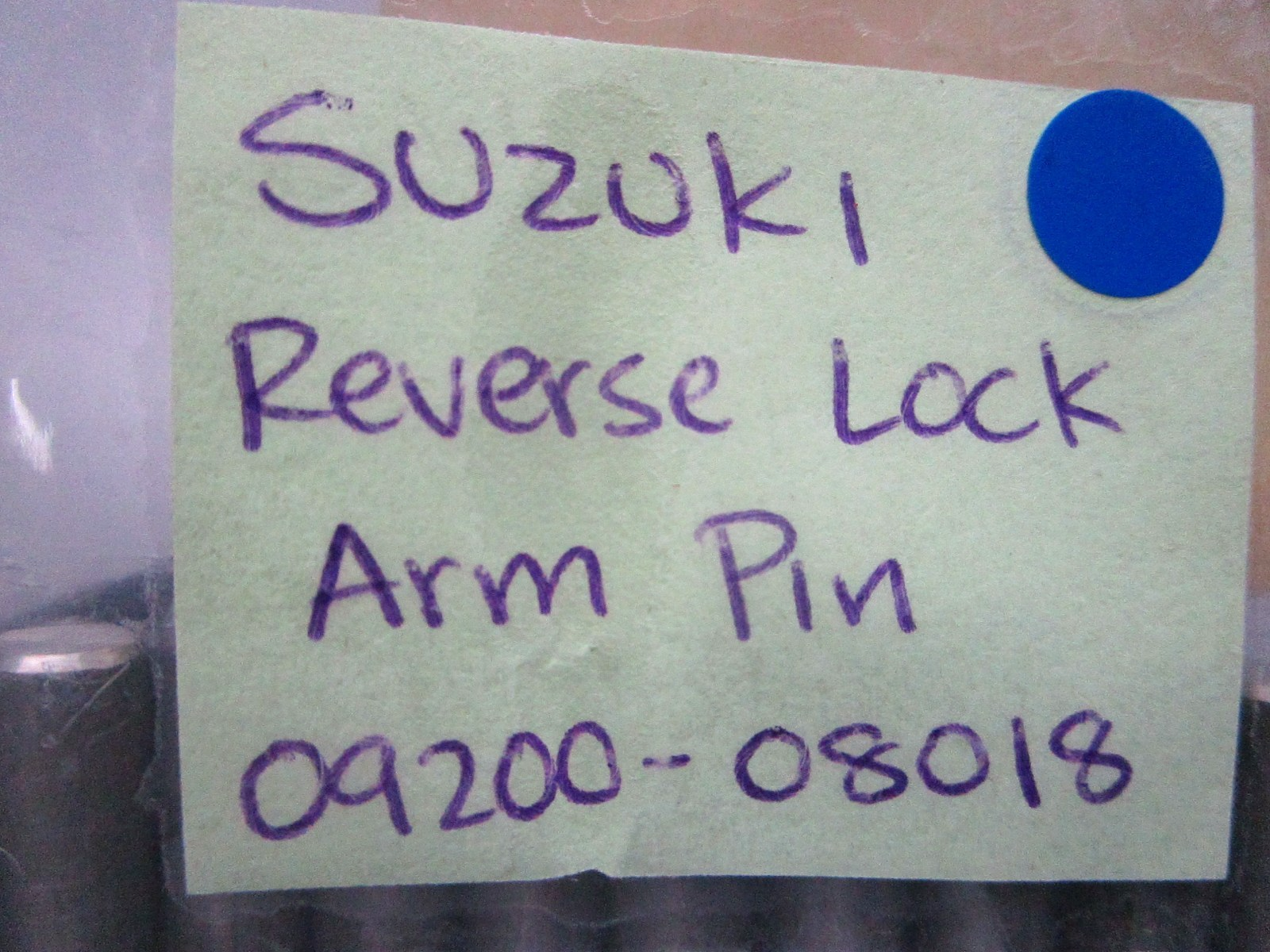 *NEW OEM* (LOT OF 5) 0810 Suzuki Reverse Lock Arm Pin 09200-08018