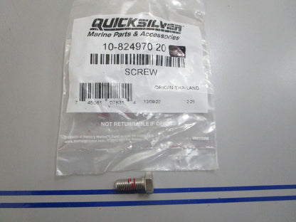 *NEW OEM* 0810 Mercury Quicksilver Screw 10-82497020
