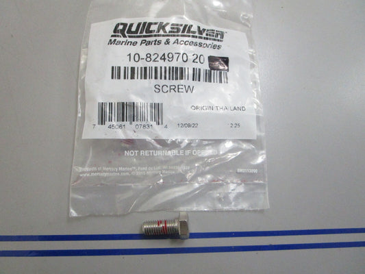 *NEW OEM* 0810 Mercury Quicksilver Screw 10-82497020