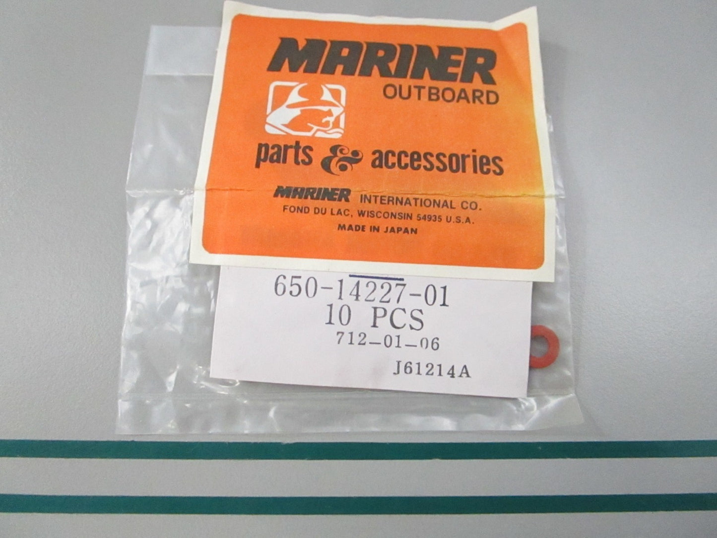 NEW OEM (LOT OF 10) 650-14227-01-00 Yamaha Gasket 0810