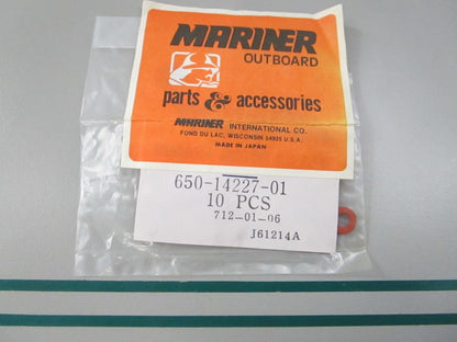 NEW OEM (LOT OF 10) 650-14227-01-00 Yamaha Gasket 0810