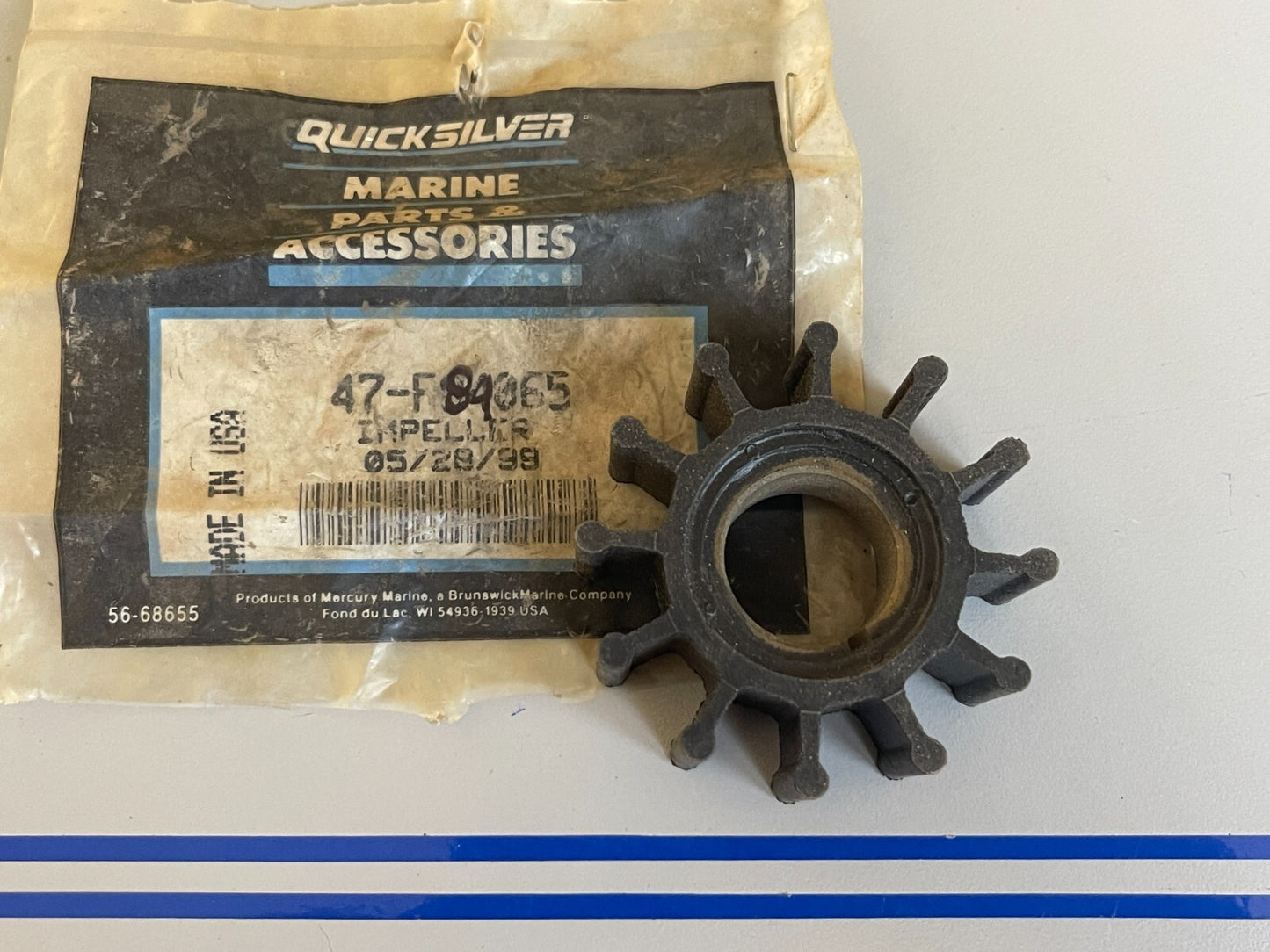 *NEW OEM* 0720 Mercury Quicksilver Impeller 47-F84065