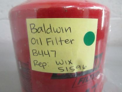 NEW B447 Baldwin Oil Filter Rep: 51596 Wix 0820