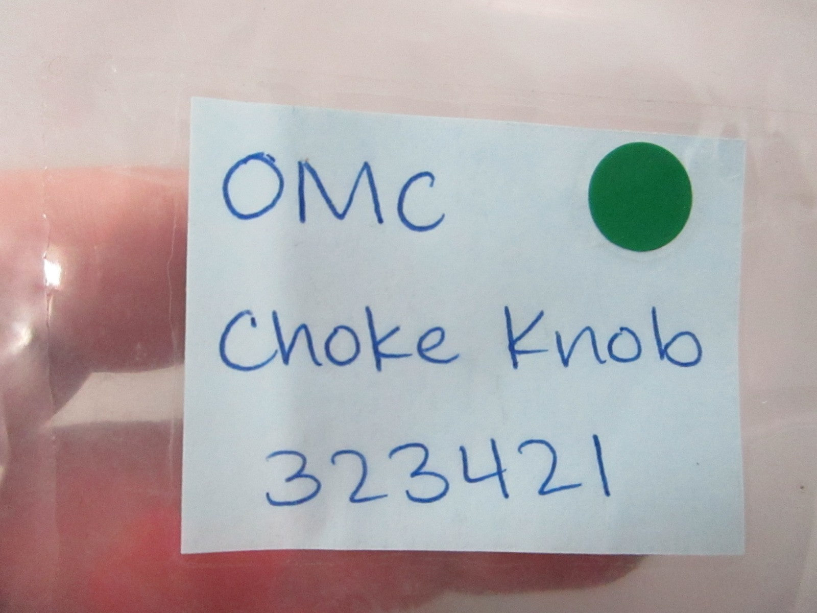 NEW OEM 323421 0323421 OMC Johnson Evinrude Choke Knob 0810